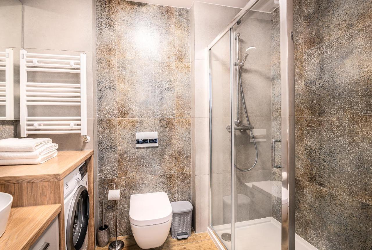 Apartos Ustronie Apartments อุสตรอเนียมอร์สเกีย ภายนอก รูปภาพ